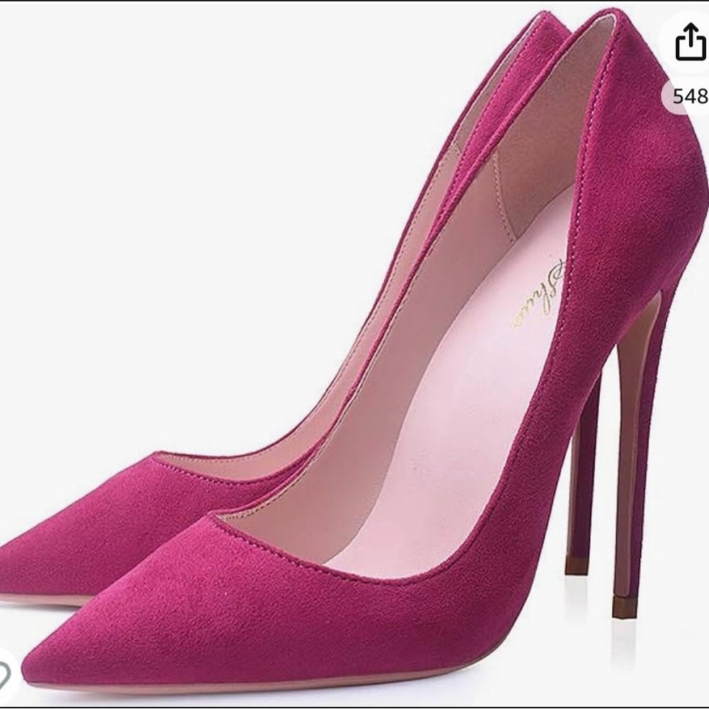 Pink heels